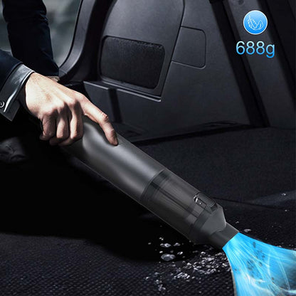 🚗 60% RABATT! ⚡ Kraftfull Sladdlös Bildammsugare – Handhållen, Uppladdningsbar & Perfekt för Bil & Hem 🧹