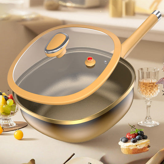 🍳Titan-keramikgryta med glaslock – hälsosam matlagning, non-stick & nu 50 % rabatt och✈️Fri frakt
