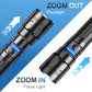 🔦Multifunktionell bärbar utomhusficklampa med zoom