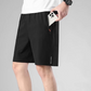 🔥50% RABATT NU!🔥  Herrars elastiska sommarshorts – Andningsbara, dragkedjefickor & stretchig passform – Perfekta för sport, resa eller varma dagar – bekväma och praktiska ☀️