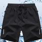 🔥50% RABATT NU!🔥  Herrars elastiska sommarshorts – Andningsbara, dragkedjefickor & stretchig passform – Perfekta för sport, resa eller varma dagar – bekväma och praktiska ☀️