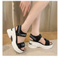 Casual Wedge Open Toe ortopediska sandaler för kvinnor