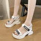 Casual Wedge Open Toe ortopediska sandaler för kvinnor
