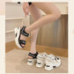 Casual Wedge Open Toe ortopediska sandaler för kvinnor