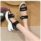 Casual Wedge Open Toe ortopediska sandaler för kvinnor