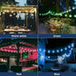 ✨ 50% RABATT! ☀️ Vattentäta Solcellsdrivna LED-Stränglampor för Utomhusbruk – 8 Lägen, Skymningssensor & Perfekt för Trädgård 🏡