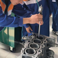 Cylindermätare med Mätklocka – Set