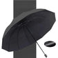 📢HET REA 50 % RABATT☔12-ribbig stor hopfällbar vindskyddad paraply