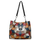 Totebag i patchwork för kvinnor
