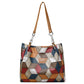 Totebag i patchwork för kvinnor