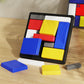 🧩Kreativt Geometriskt Blockpussel - Utvecklar Spatialt Tänkande och Fantasi för Barn och Vuxna 🔷🎨