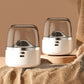 🧵50% REA NU!🔥Bärbar Laddrakapparat - 3 Hastigheter & LED-belysning, Perfekt för Tröjor och Möbeltyger🔋✨