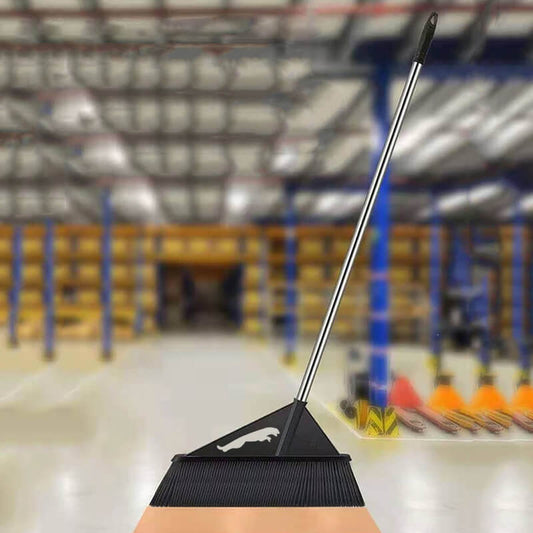 🔥Stor trädgårdskvast med hård borst