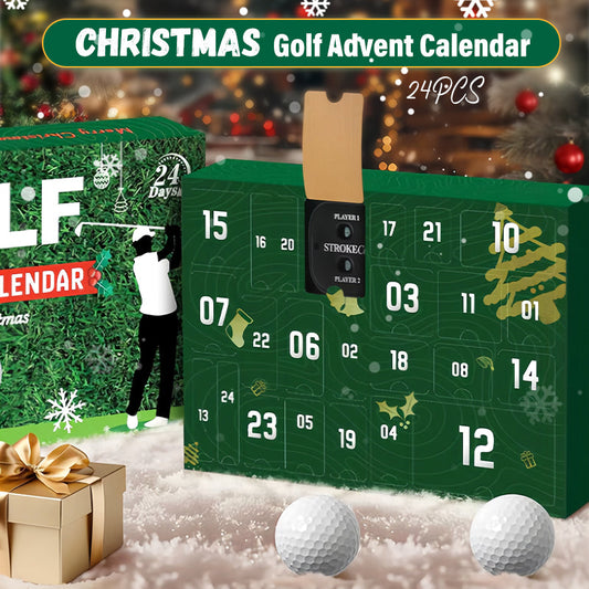 24PCS Christmas Golf Advent Calendar