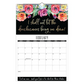 2026 Funny Floral Wall Calendar