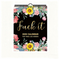 2026 Funny Floral Wall Calendar