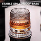 🥛💎Nyårsrea 49% RABATT✨🔥360° roterande whiskyglas