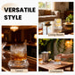 🥛💎Nyårsrea 49% RABATT✨🔥360° roterande whiskyglas