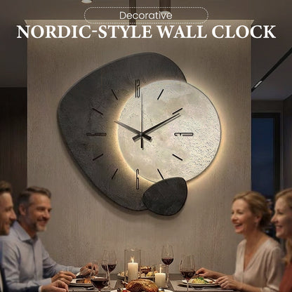 🔥 50% RABATT!🔥Dekorativ väggklocka i nordisk stil
