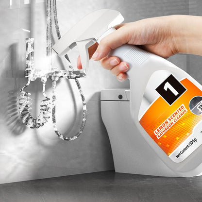 Multifunktionell badrumsrengöring – citrondoft, kalk- & tvålresistent, 500g 🍋🧼