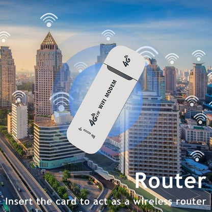 LTE-router trådlös USB-adapter – Hög hastighet upp till 150 Mbps, stöder flera enheter