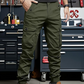 Tactical cargo-byxor med avsmalnande passform – slitstarka & många fickor 👖🧵| 50% RABATT 🎯