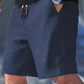 🩳🌿 50% RABATT! | Herr Avslappnade Shorts – Våffelstick, Knytband & Andningsbar Komfort!