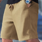 🩳🌿 50% RABATT! | Herr Avslappnade Shorts – Våffelstick, Knytband & Andningsbar Komfort!