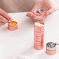 7-dagars pillerask i aluminium – vattentät & stapelbar 💊🔒