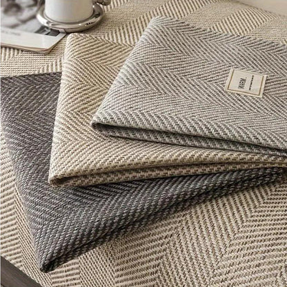 🔥 50 % RABATT! 🔥 Sofföverkast i modernt fiskbensmönster – stilrent skydd, slitstarkt & passar de flesta soffor 🛋️✨