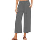 👖 50% RABATT NU!✨ Dam Hög Midja Rökta Vida Ben Byxor – Retro Chic & Otroligt Bekväma – Kontor & Casual Essential 🍂