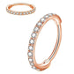 Diamant nese ring smykker