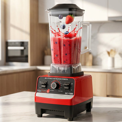 Höghastighetsmixer för köket – 4500W, 15 hastigheter & 2L kapacitet 🥤⚡