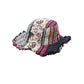 Patchwork-flerfärgad svamphatt i hemp – med brett brätte & dold ficka 🧢🌈