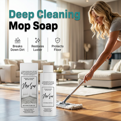 🔥Köp 2, få 1 gratis🔥Multi-Surface Floor Cleaner & Polish – djuprengör & återställ glans ✨