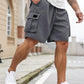 Avslappnade sommar-cargoshorts för herr