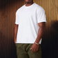 Herr oversized drop shoulder T-shirt – ledig passform, avslappnad stil & bekväm hela dagen 👕💨