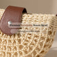 Flätad crossbodyväska för kvinnor – boho chic, kompakt men rymlig & justerbar rem 👜🌾