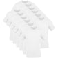 Herr Klassisk Crew Neck T-shirt – Premium Bomullsblandning, Modern Atletisk Passform, Förstärkta Sömmar 👕✨