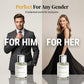 Elegant Unisex Parfym – Saffran & Bärnsten, Skiktad Doftprofil, Långvarig & Ultrafin Mist, Presentförpackning ✨🧡