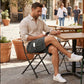 🩳 Mäns lediga cargo shorts med elastisk midja – andningsbart tyg, fukttransporterande & 5 fickor – perfekt för sommar och vardag ☀️