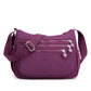 ✨50% RABATT NU! Lätt crossbody-väska i nylon – flera fickor, justerbar rem & vattentålig 🎒✨