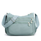 ✨50% RABATT NU! Lätt crossbody-väska i nylon – flera fickor, justerbar rem & vattentålig 🎒✨