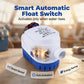 Automatisk Dränkbar Länspump – 1100 GPH, Smart Flottörbrytare, CE-godkänd, 12V/24V 🚤💧