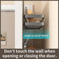 🔥Så långt lagret räcker 50% RABATT!🎉 Dörrhängare med förvaringskorg