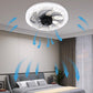 🌙 50% RABATT 💥 Tyst 2-i-1 Fläkt + LED-lampa 💡 perfekt komfort för varma nätter & lugn sömn 🛌✨