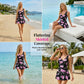 🌸 Dam blommig swimdress – inbyggt stöd, magkontroll & snabbtorkande stretch 💕