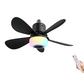 📢📢50 % RABATT !! ⏰Smart takfläkt med belysning, RGB och Bluetooth-högtalare