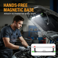 Magnetisk & uppladdningsbar LED arbetslampa – 2-i-1, 2200mAh & IP44 💡🧲