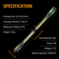 Magnetisk & uppladdningsbar LED arbetslampa – 2-i-1, 2200mAh & IP44 💡🧲